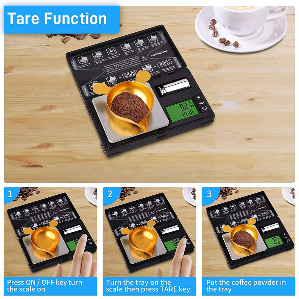 High-precision milligram scale 50g/0.01g digital