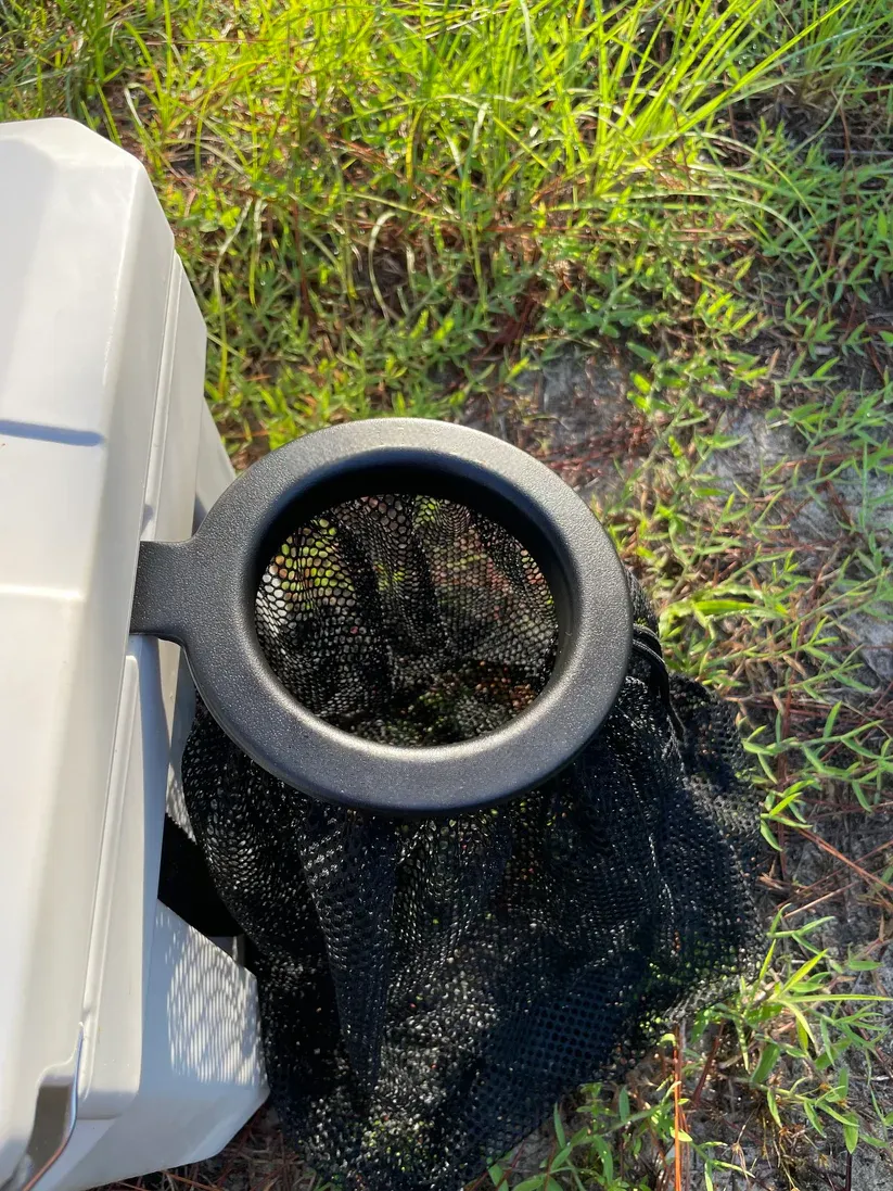 Cooler Hanging Trash Bag — Reusable Outdoor Mesh Waste Bag