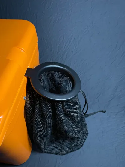 Cooler Hanging Trash Bag — Reusable Outdoor Mesh Waste Bag