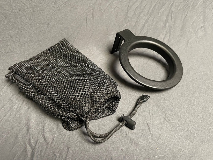 Cooler Hanging Trash Bag — Reusable Outdoor Mesh Waste Bag