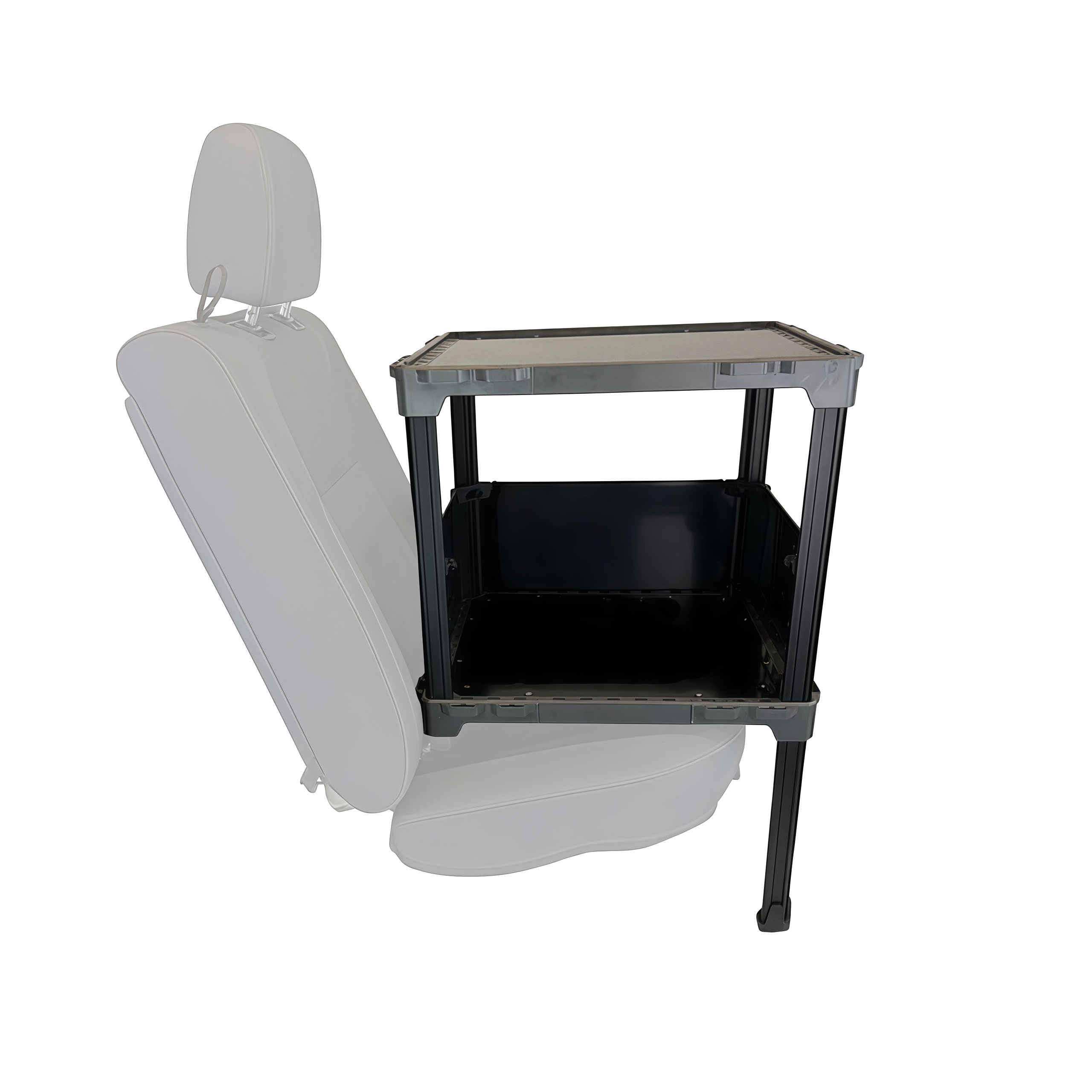 Double-Level Rear Seat Cargo Platform