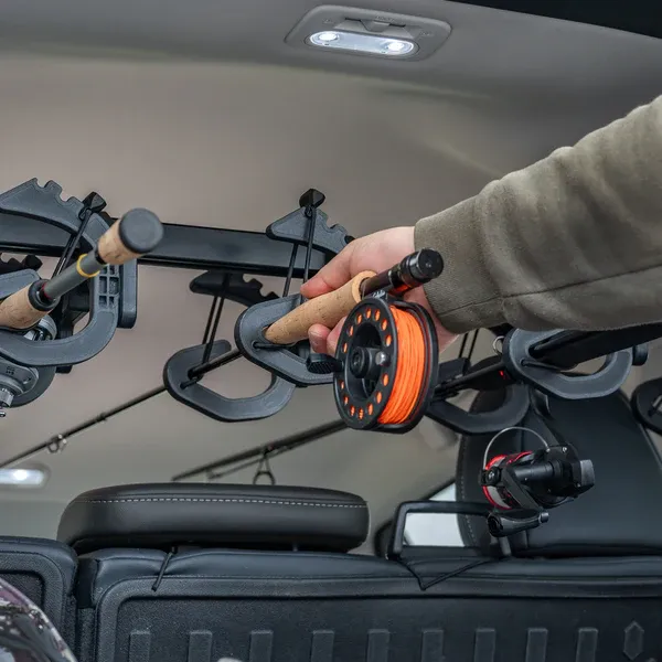 Vehicle Fishing Rod Holder — Car Interior Rod Storage Rack