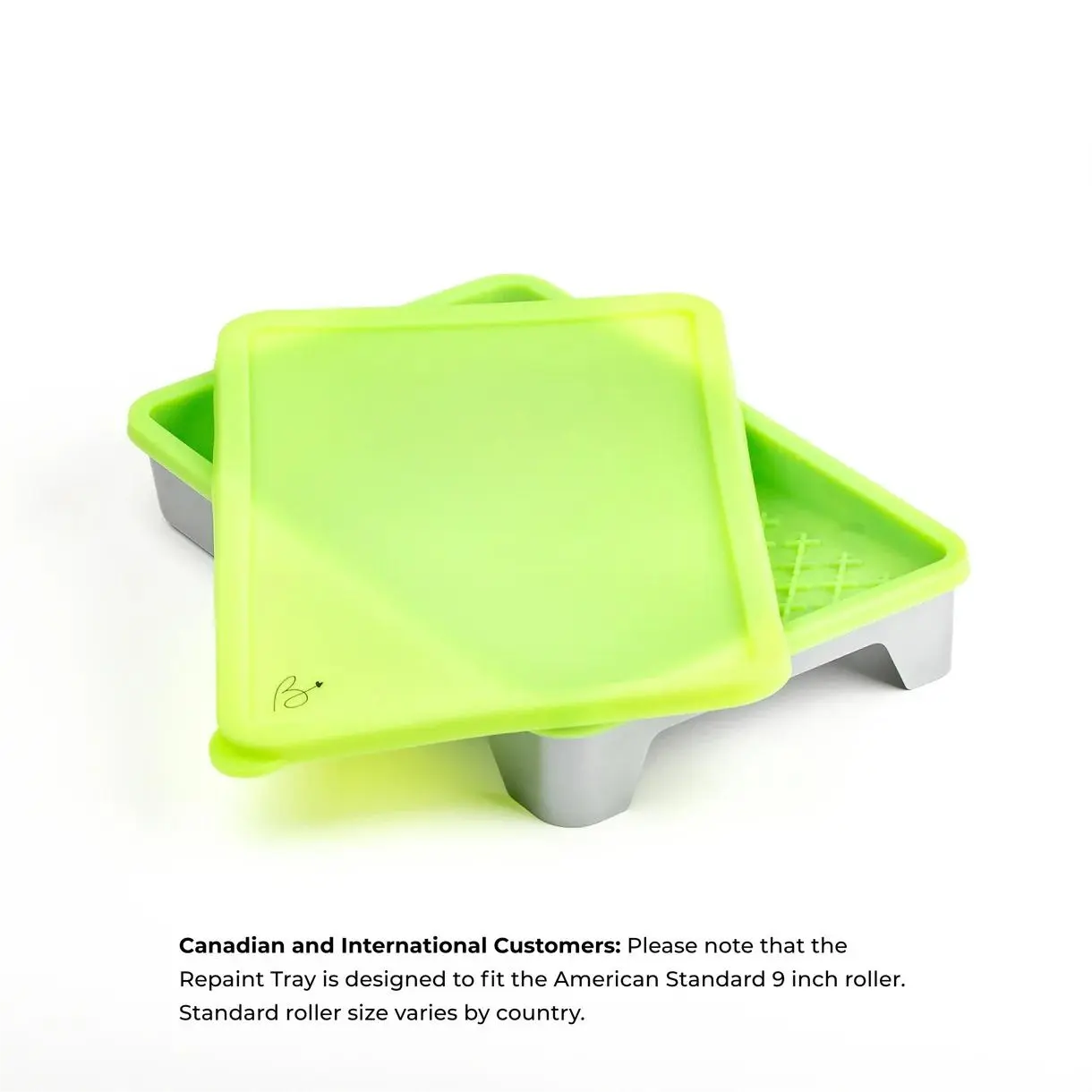 Eco-Friendly Silicone Paint Tray with Liner and Lid – Reusable Painting Tray Set