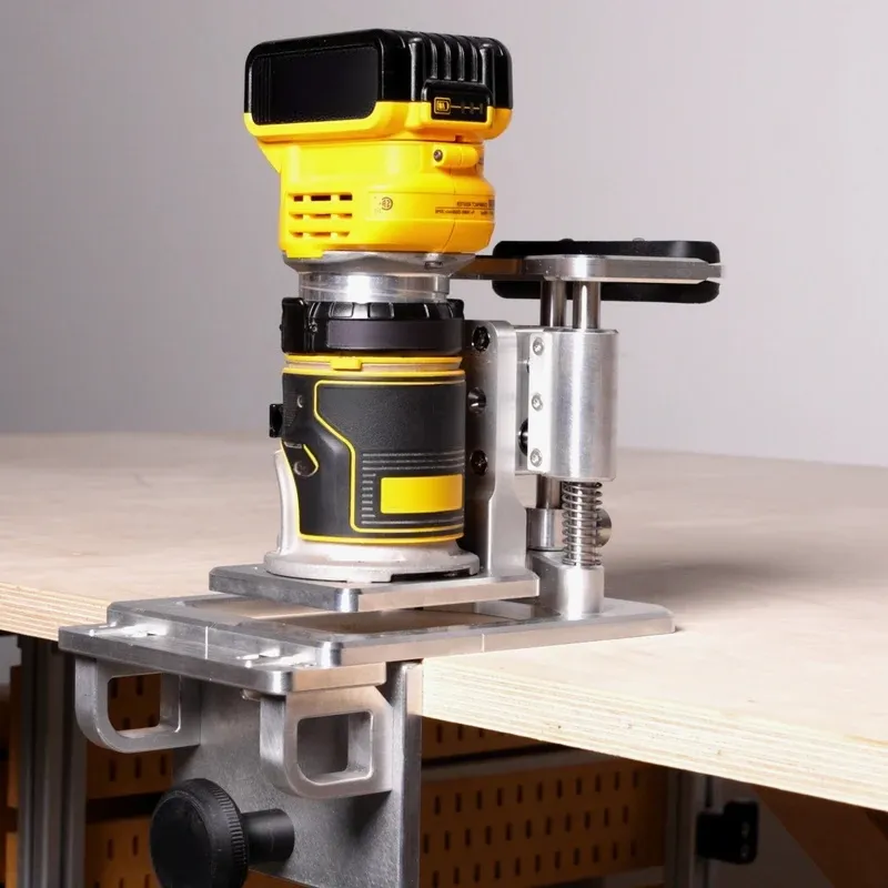 Universal Mortise & Tenon Jig — Adjustable Router Joinery Guide