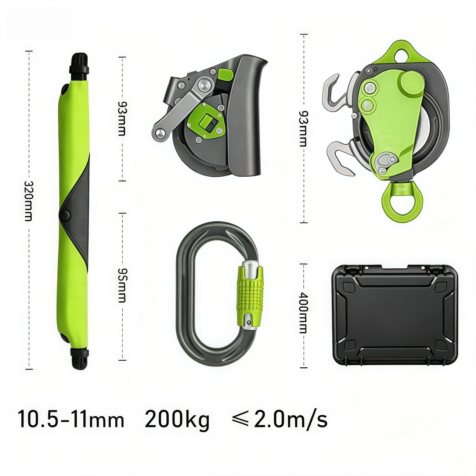 Professional Electric Rope Ascender for Climbing & Lifting