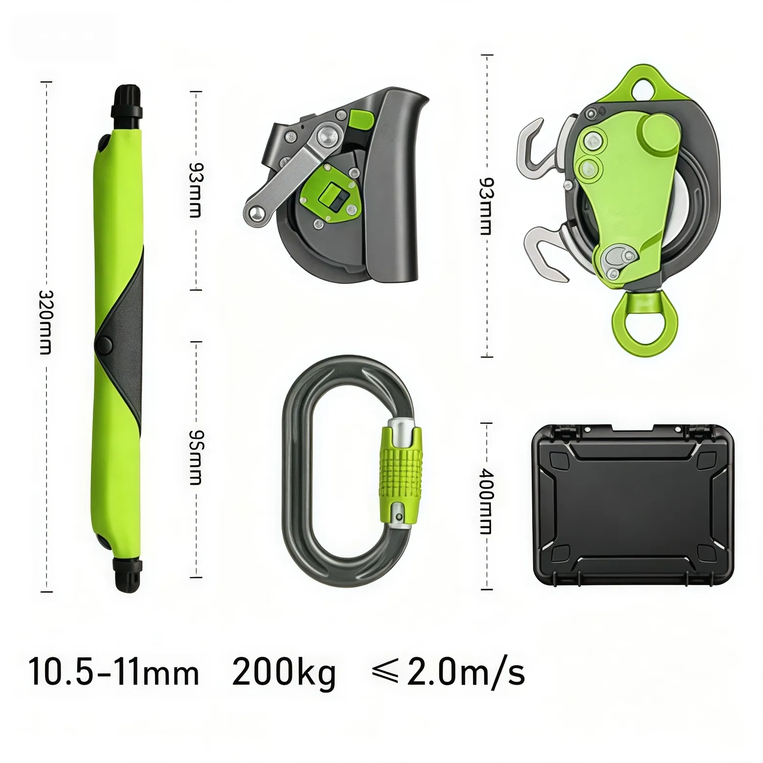Professional Electric Rope Ascender for Climbing & Lifting