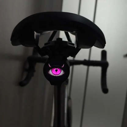 Customizable animated programmable bicycle taillights