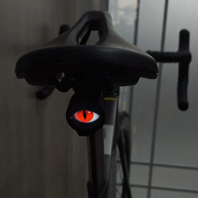 Customizable animated programmable bicycle taillights