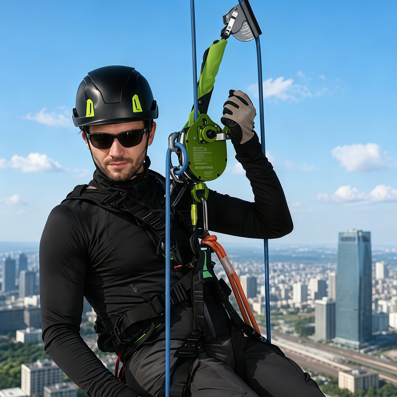 Professional Electric Rope Ascender for Climbing & Lifting