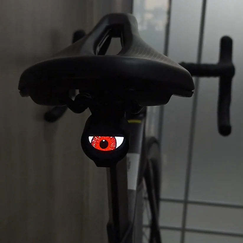 Customizable animated programmable bicycle taillights