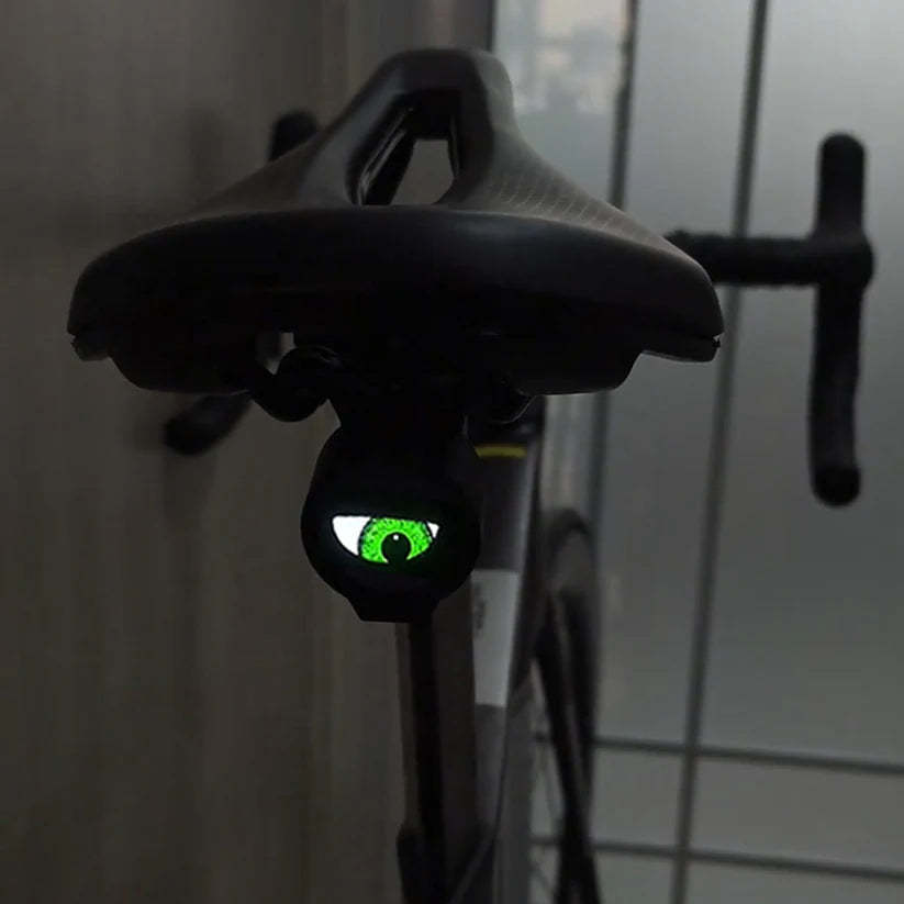 Customizable animated programmable bicycle taillights