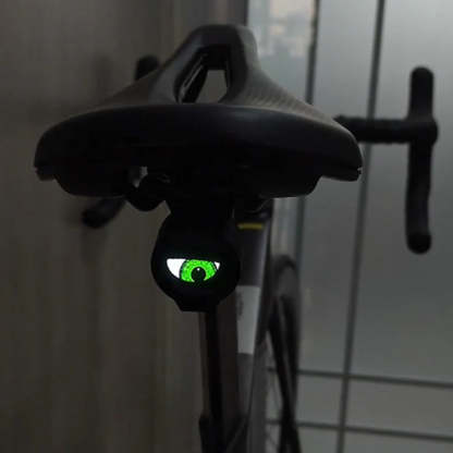 Customizable animated programmable bicycle taillights