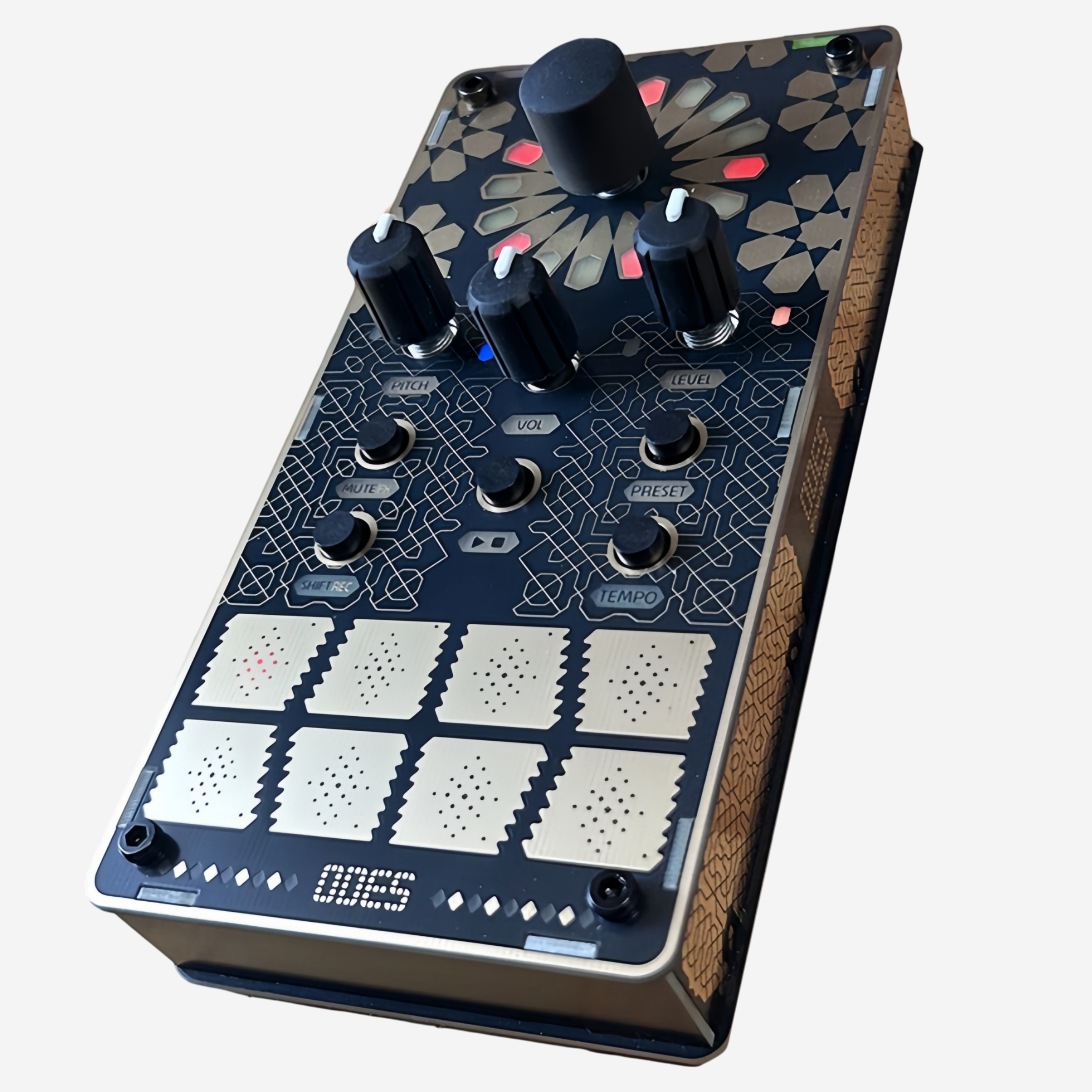 Portable Euclidean Drum Machine — 8-Channel Sample Sequencer