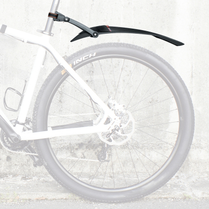 Rear Bike Fender with LED Light — Quick Release Cycling Mudguard