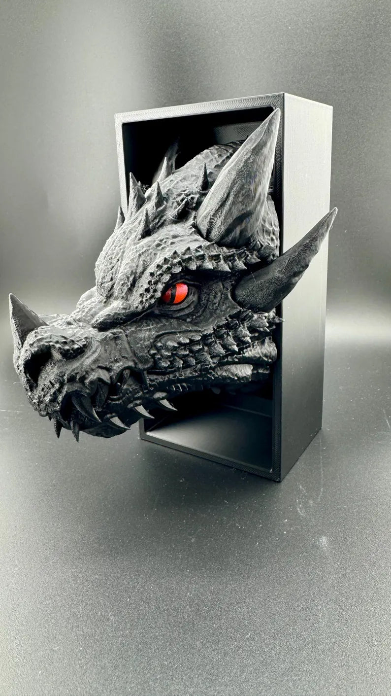 Dragon-shaped bookends, fantasy bookends, gifts for book lovers