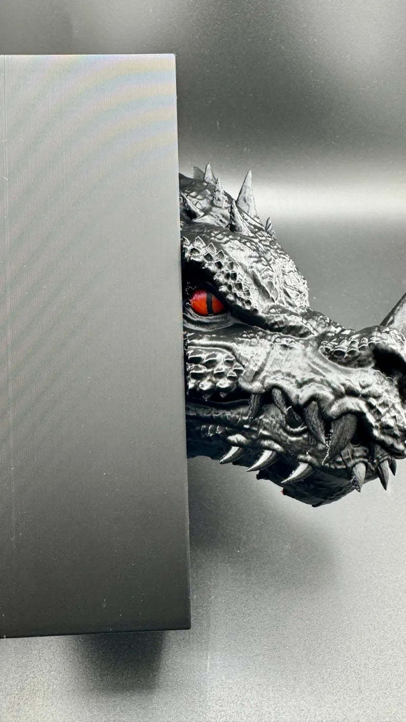 Dragon-shaped bookends, fantasy bookends, gifts for book lovers