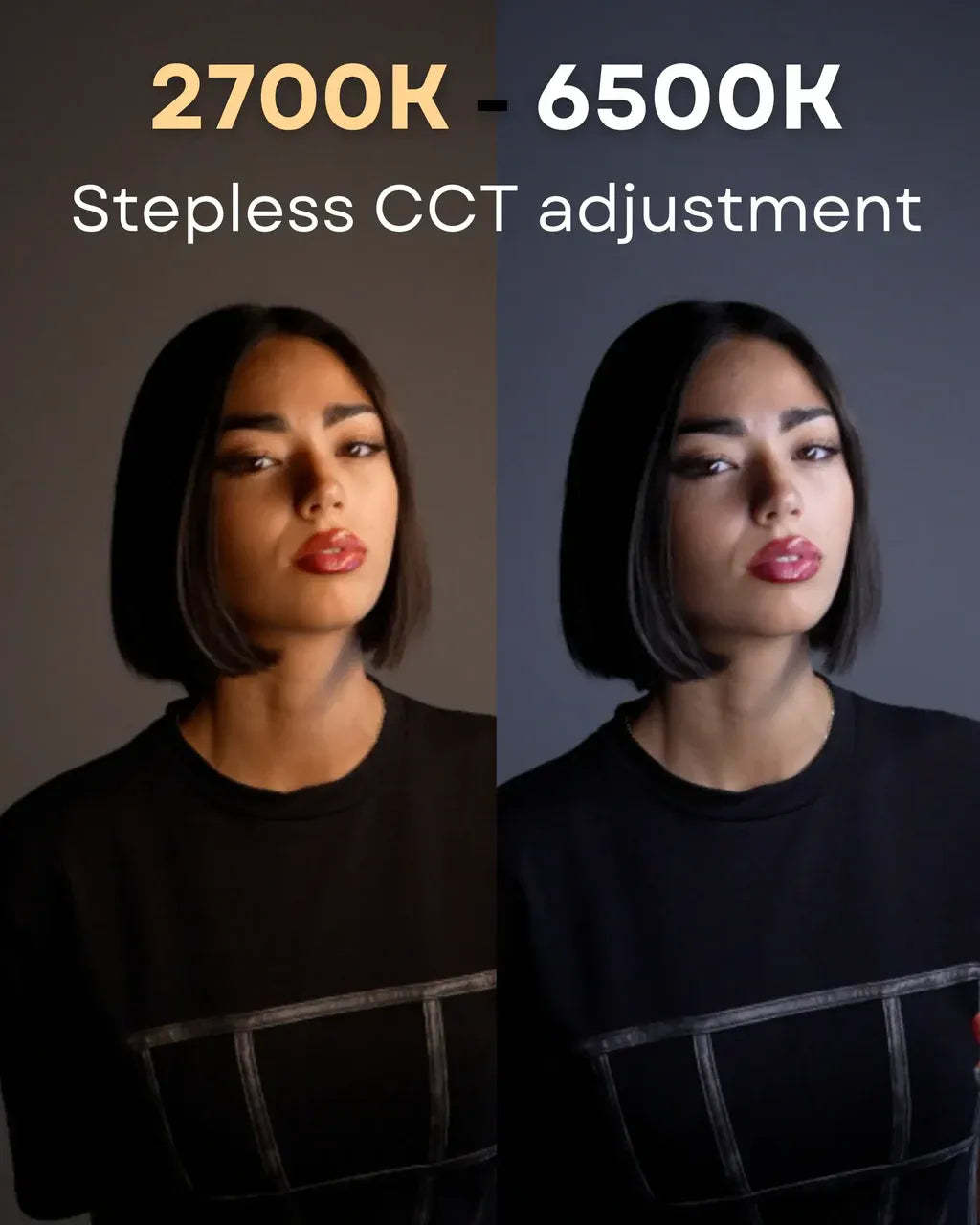 Studio-Quality Portable Light – 95+ CRI Color Accuracy