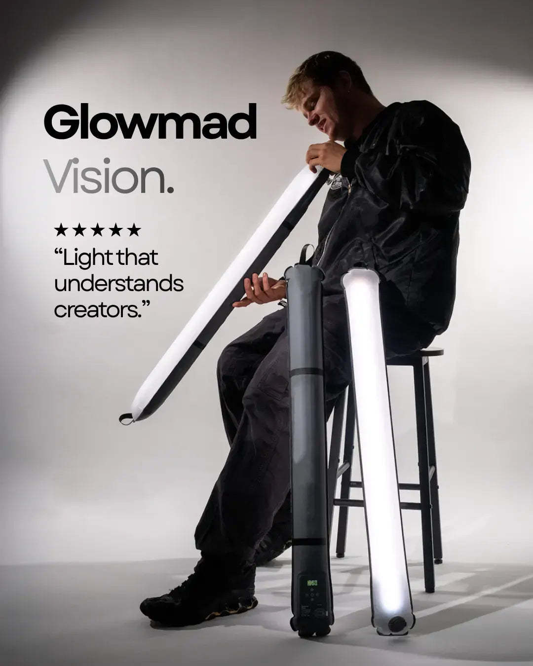 Studio-Quality Portable Light – 95+ CRI Color Accuracy