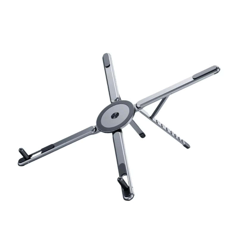 Magnetic Foldable Adjustable Desktop Stand – For iPhone, iPad, and Laptops