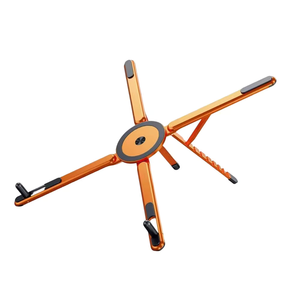 Magnetic Foldable Adjustable Desktop Stand – For iPhone, iPad, and Laptops
