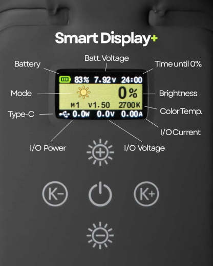 Studio-Quality Portable Light – 95+ CRI Color Accuracy