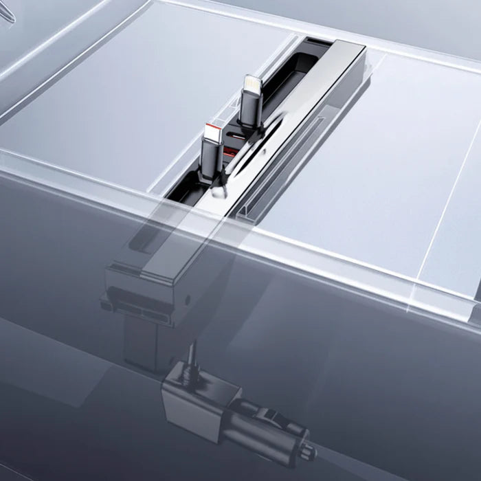 Retractable charging dock for the new Model 3 and Model Y