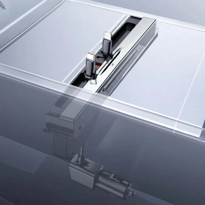 Retractable charging dock for the new Model 3 and Model Y
