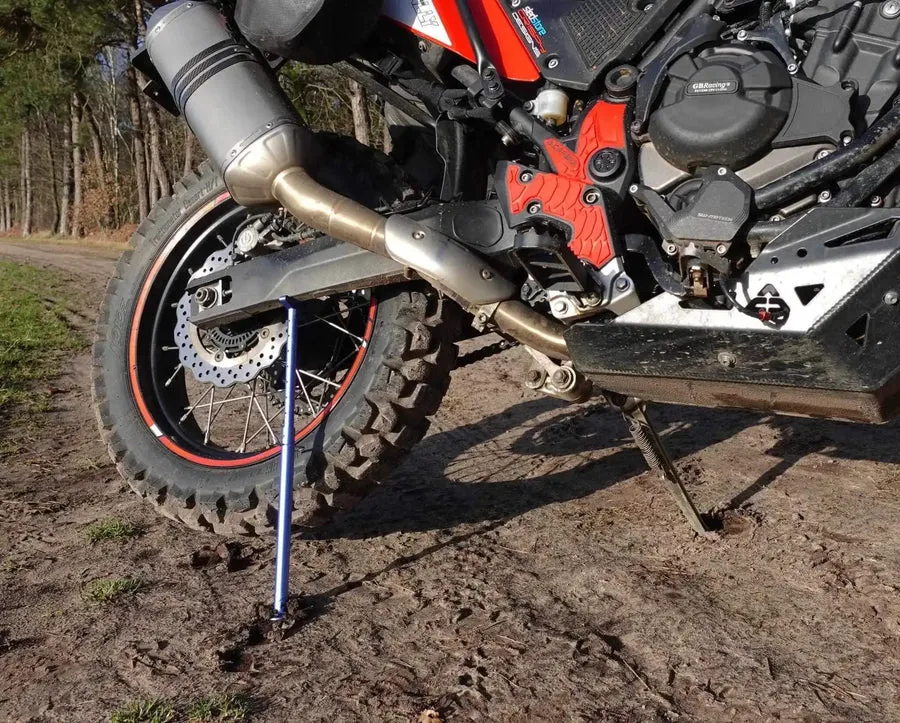 Ultralight Enduro Trail Jack Stand for Motorcycle Adventure Maintenance