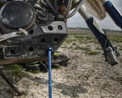 Ultralight Enduro Trail Jack Stand for Motorcycle Adventure Maintenance