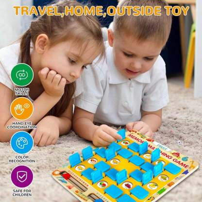 Fun Travel Memory Game – Matching Toy for Kids Aged 3-8