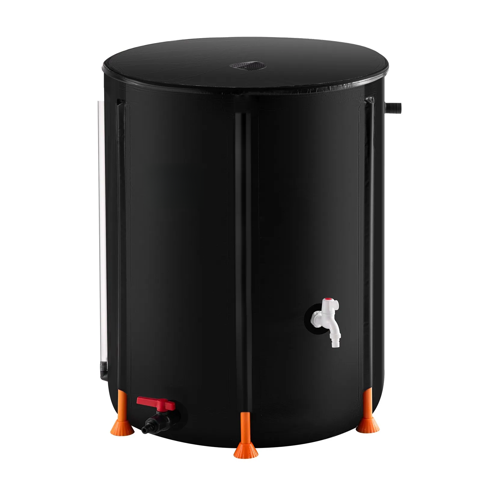 100 Gallon Collapsible Rain Barrel for Garden Water Collection