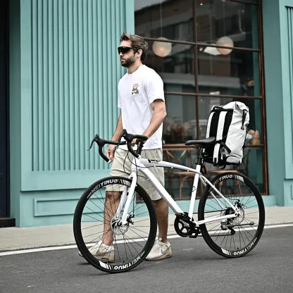 Waterproof Roll-Top Bicycle Rear Rack Bag