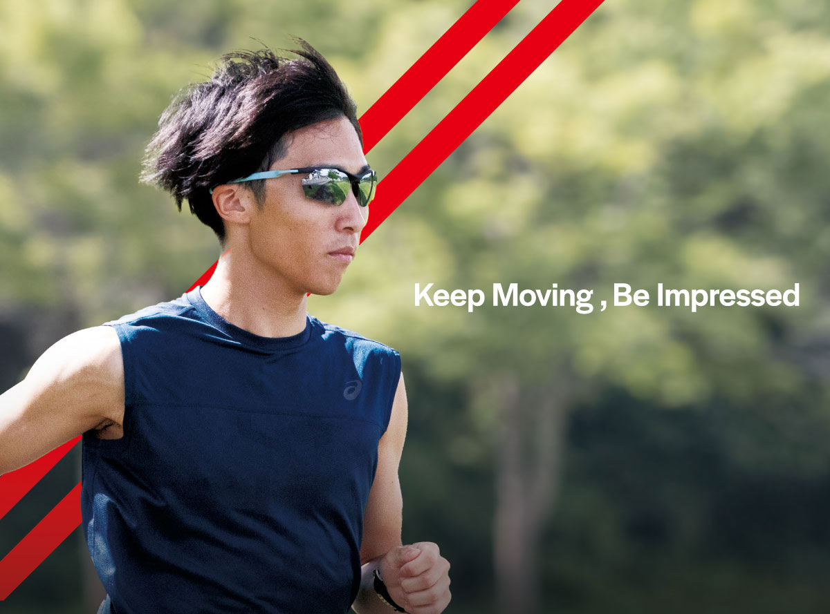 SWANS sports sunglasses, running sunglasses, performance eyewear, outdoor sports, UV protection, Japanese eyewear brand, runner