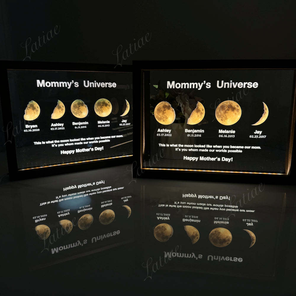 💗Mom's Sky Led Light Frame