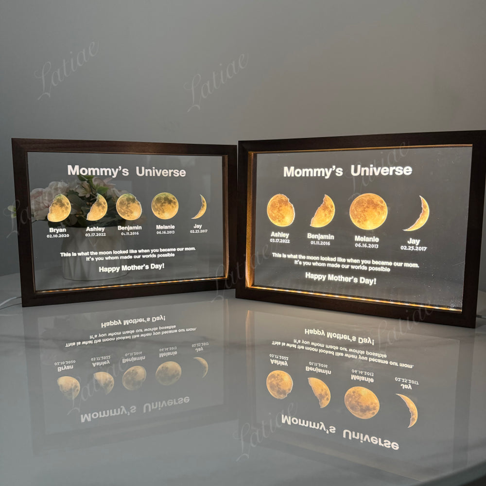 💗Mom's Sky Led Light Frame