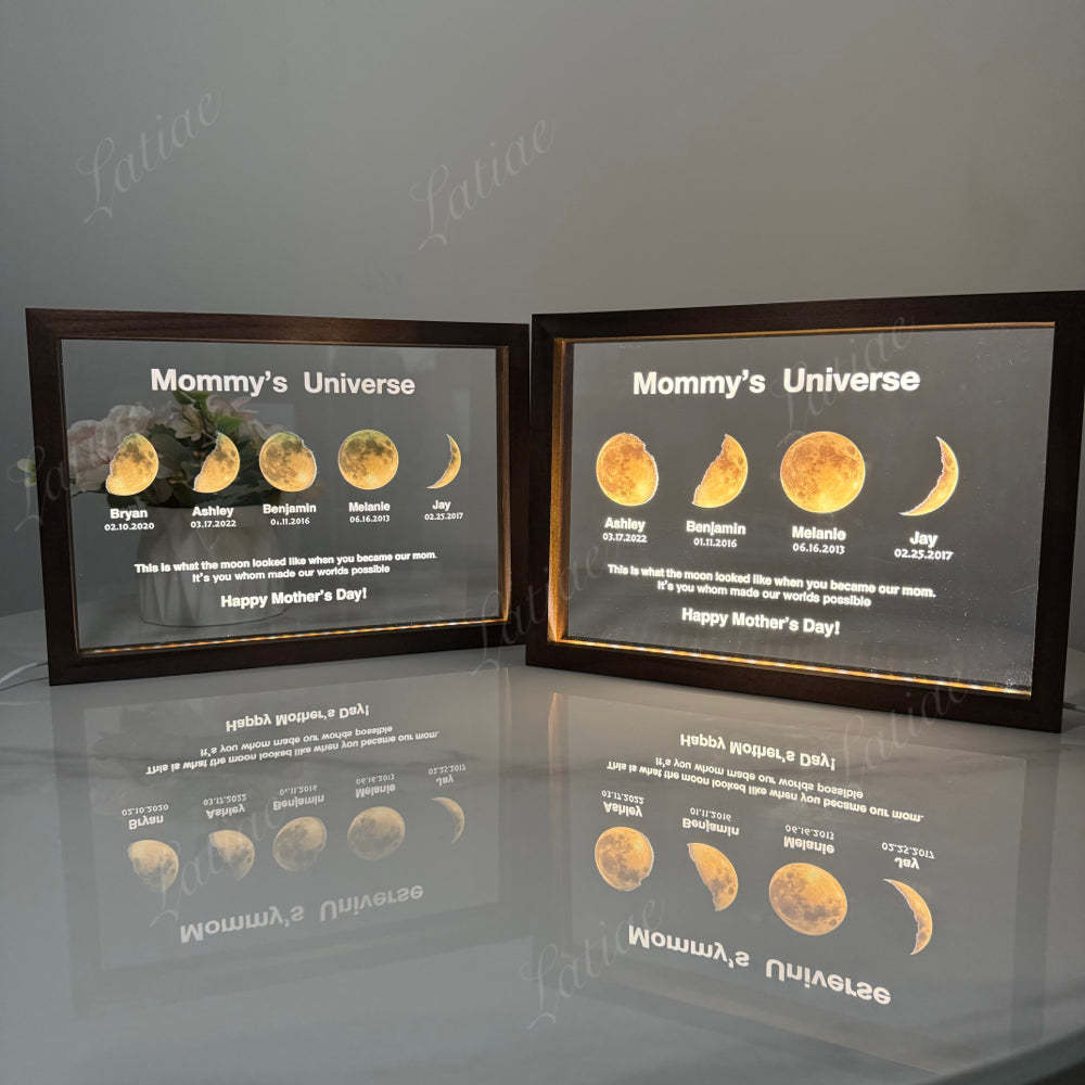 💗Mom's Sky Led Light Frame