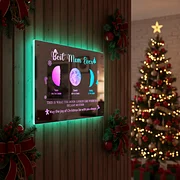 🎄Personalized Moon Phase Mirror Lamp - Christmas Gift For Your Mom