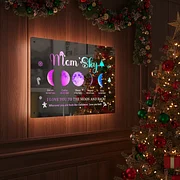 🎄Personalized Moon Phase Mirror Lamp - Christmas Gift For Your Mom