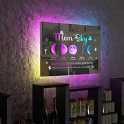 🎄Personalized Moon Phase Mirror Lamp - Christmas Gift For Your Mom