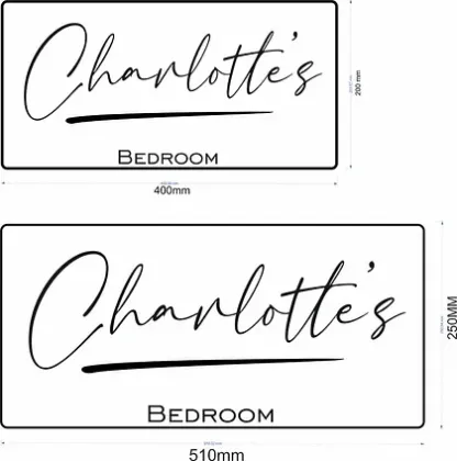 ✨Mother's Day Hot Sale-Personalised Name Mirror - Light Up Mirror