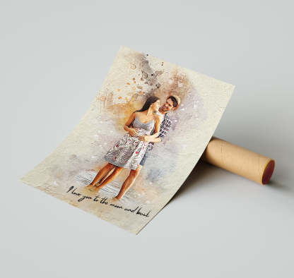 Personalized photo Painting