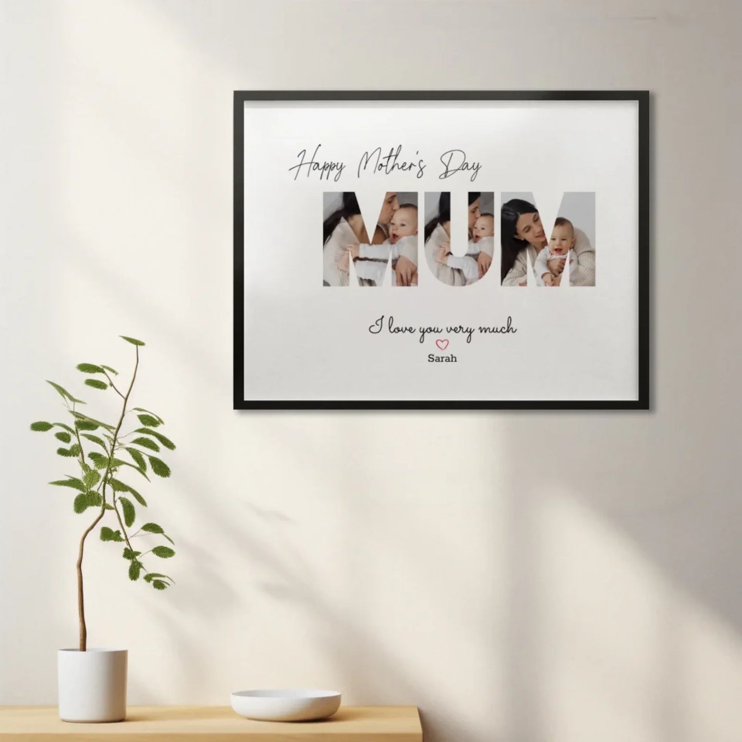 Happy Mom's Day - Personalized Poster