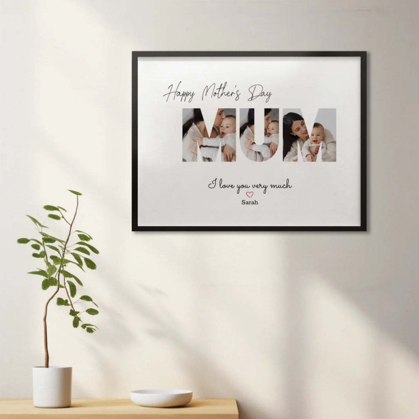 Happy Mom's Day - Personalized Poster