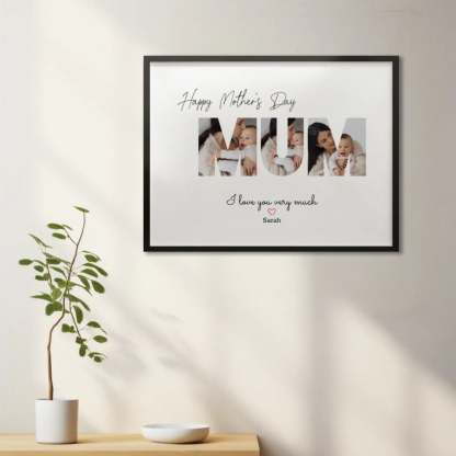 Happy Mom's Day - Personalized Poster