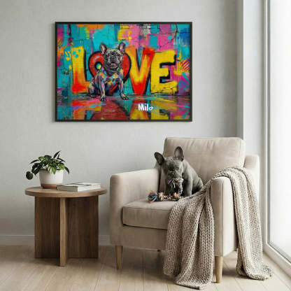 Personalisiertes Poster "LOVE"