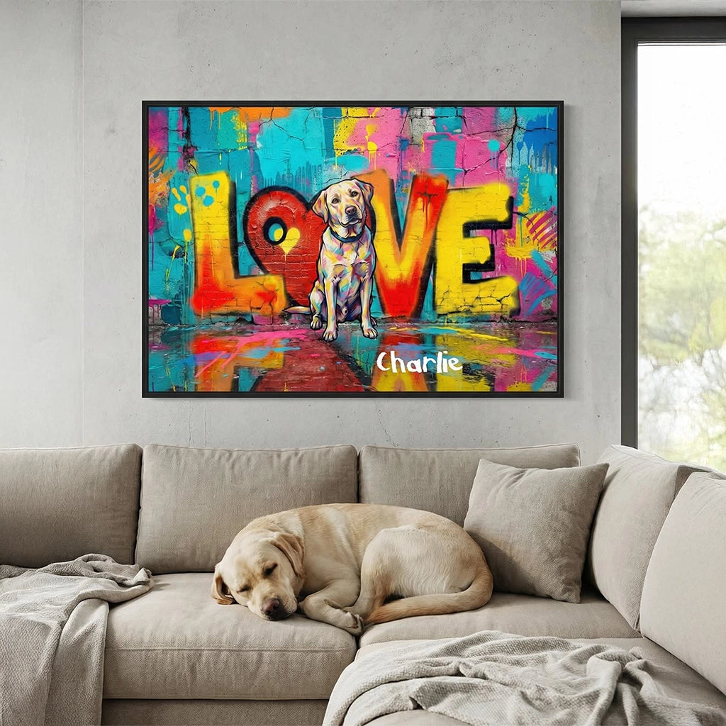 Personalisiertes Poster "LOVE"