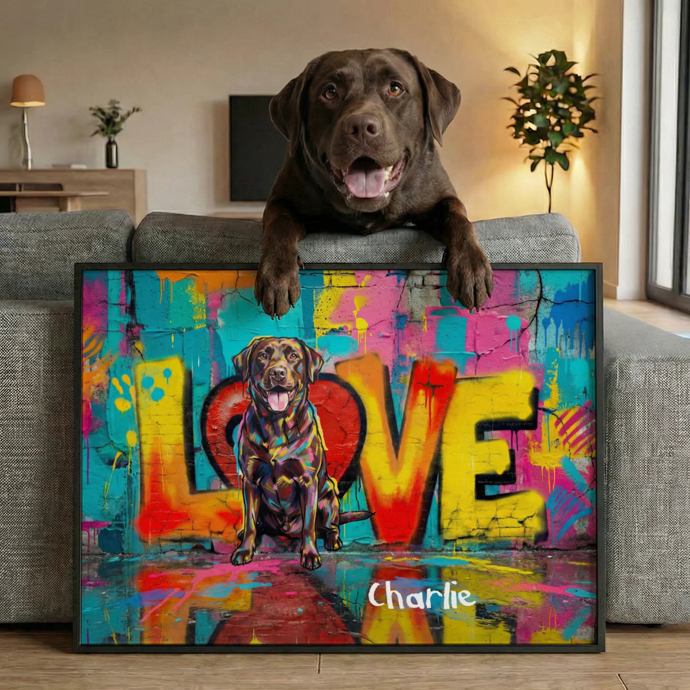 Personalisiertes Poster "LOVE"