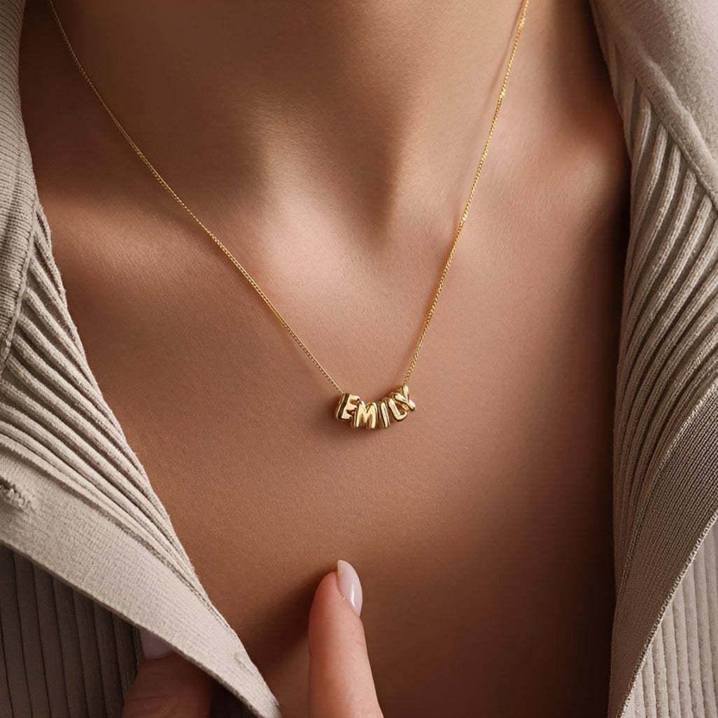 Name Bubble Necklace