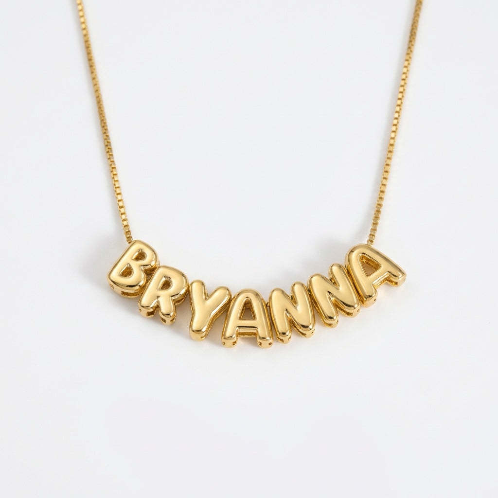 Name Bubble Necklace