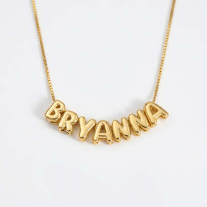 Name Bubble Necklace